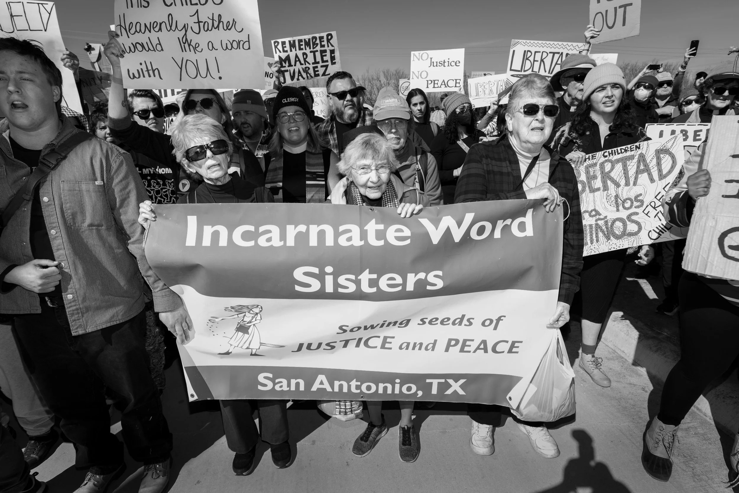 Protesters Dilley, Texas