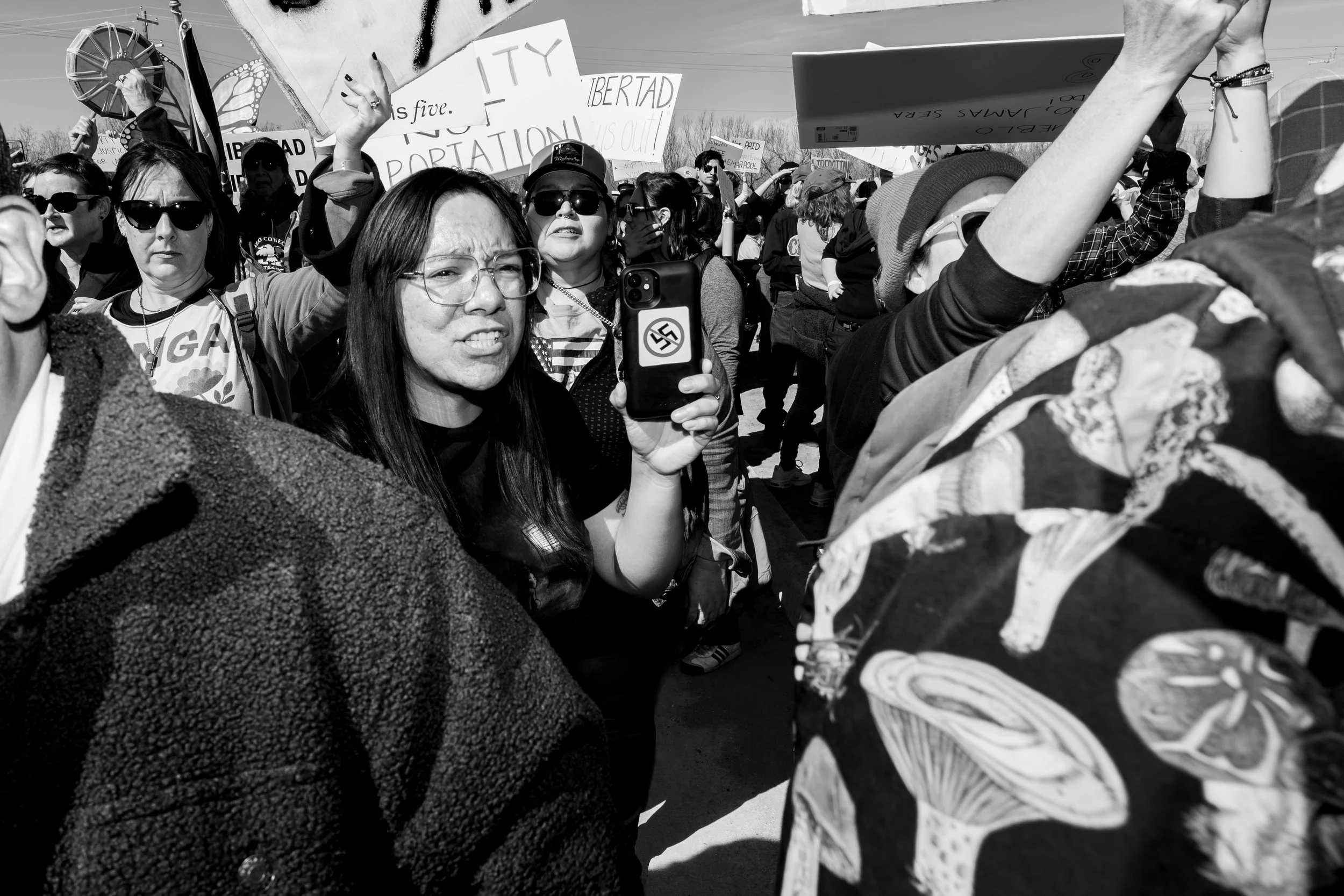 Protesters Dilley, Texas