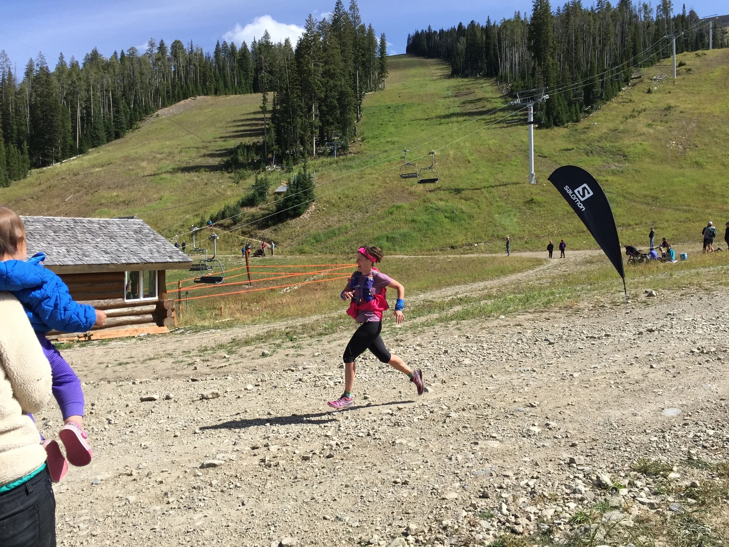 Beth finishing so strong! 