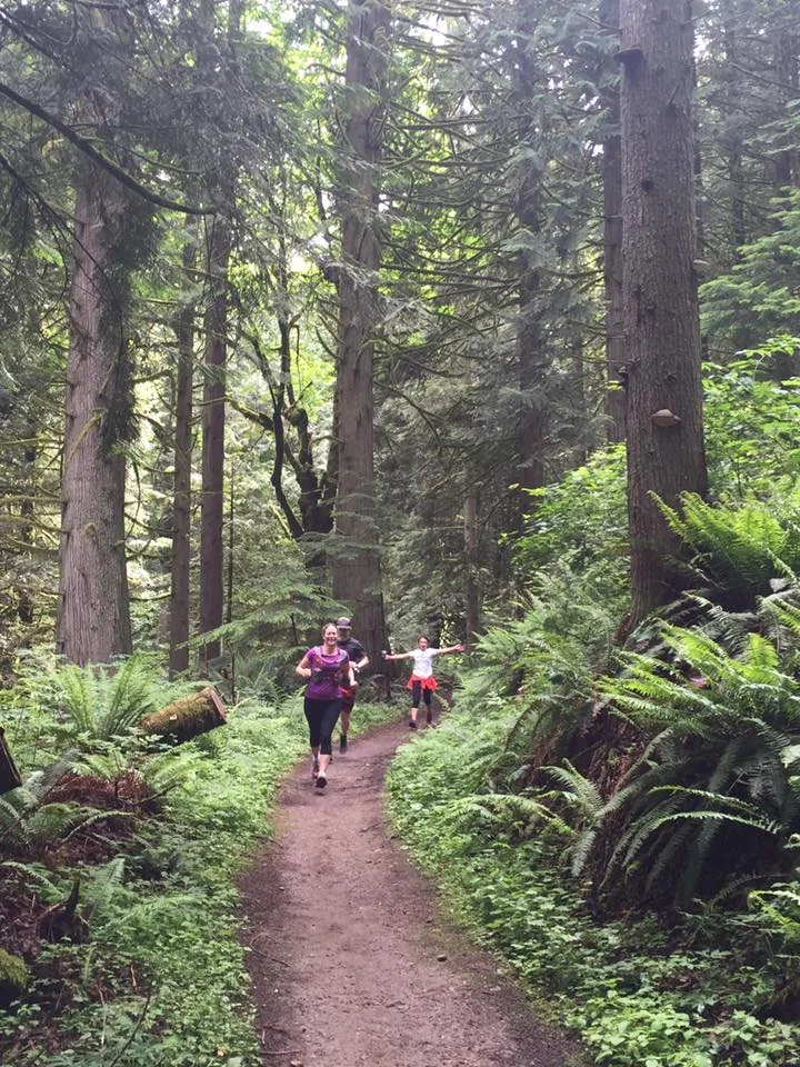 Trail running is FUN!