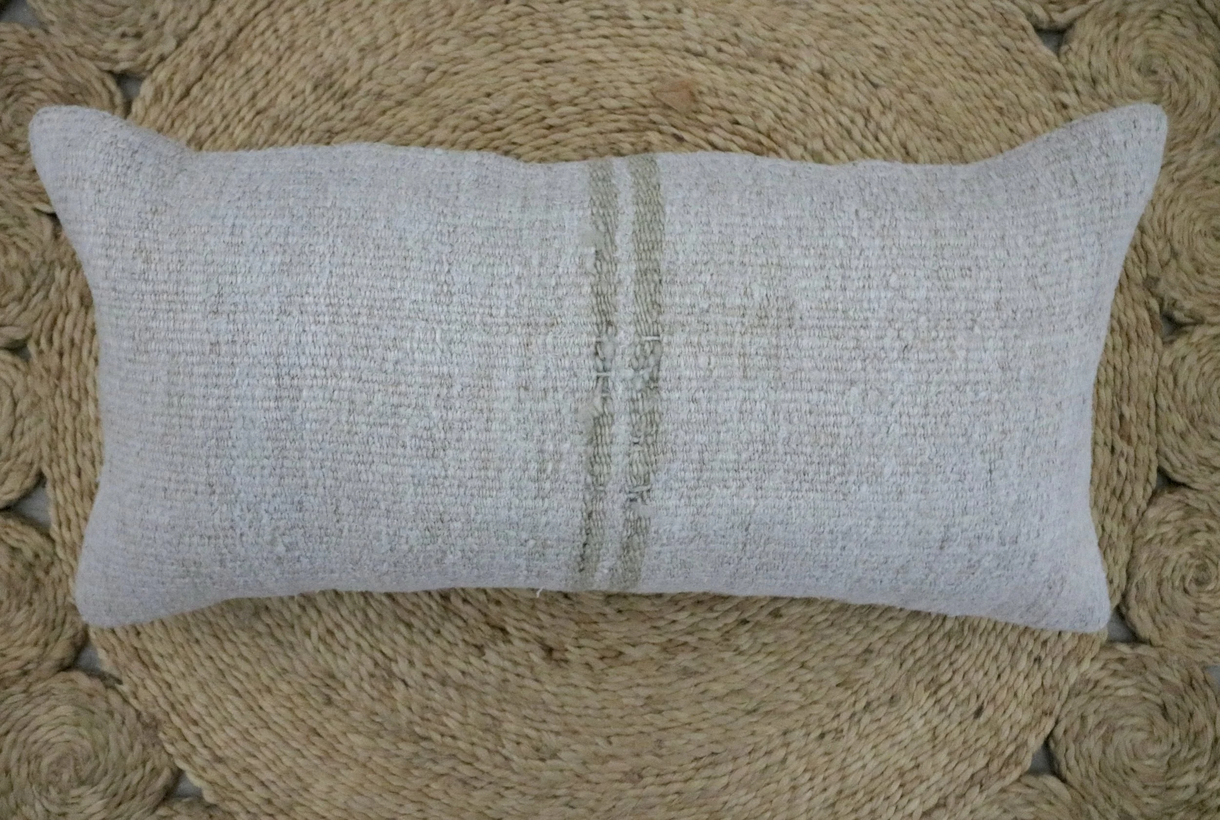 Vintage Farmhouse Lumbar Pillow 