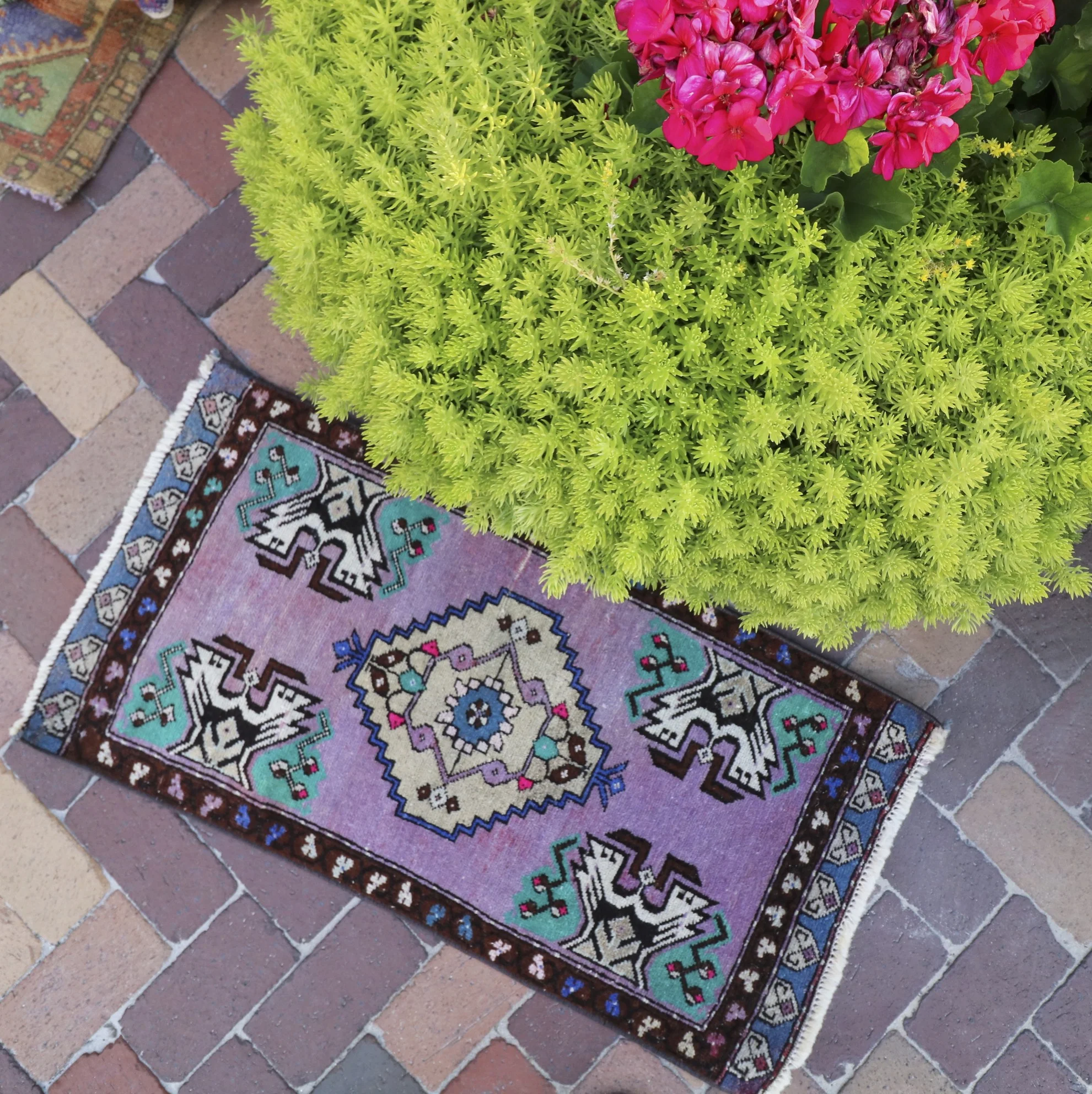 Amethyst Sky Vintage Mini Rug