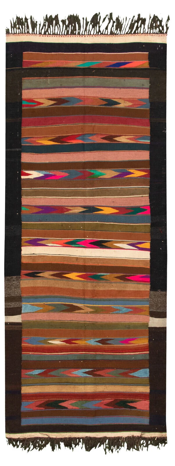 Desert Gypsy Semi Antique Afghan Runner 