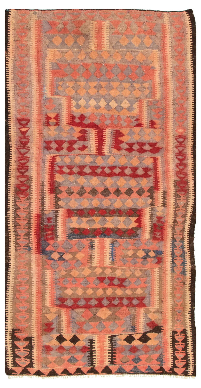 Autumn Maize Semi Antique Afghan Kilim Rug