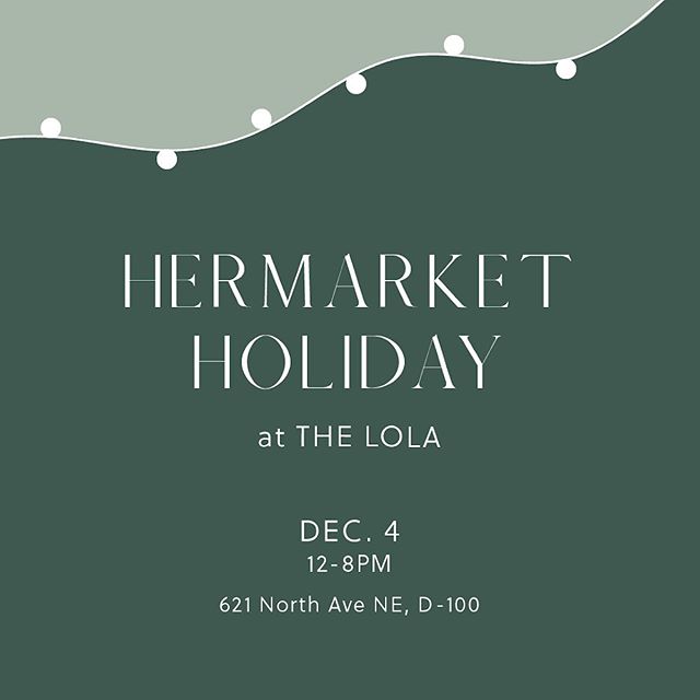 Come out and support women owned businesses @thisishermarket @thelola_women Tonight there will be an intimate discussion with Female Founders Re-Designing The Way We Buy Tickets are $10 #womenownedbusinesses #shoplocal #handmade #handmadejewelry #atl