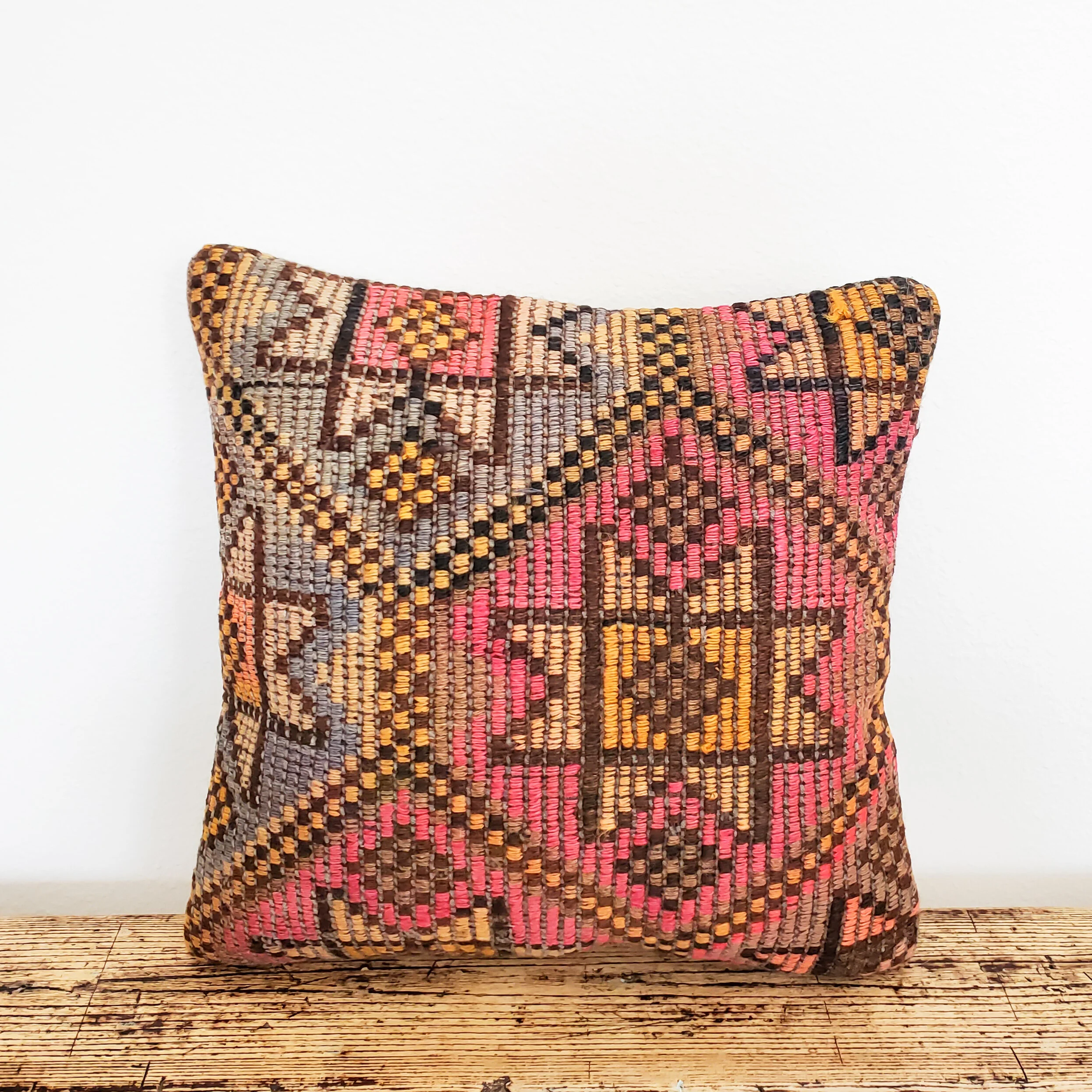True Star Vintage Turkish Kilim Pillow