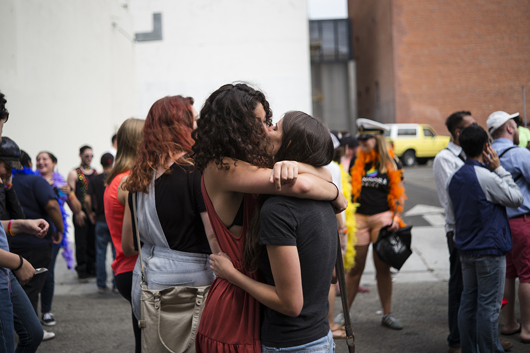 The kiss