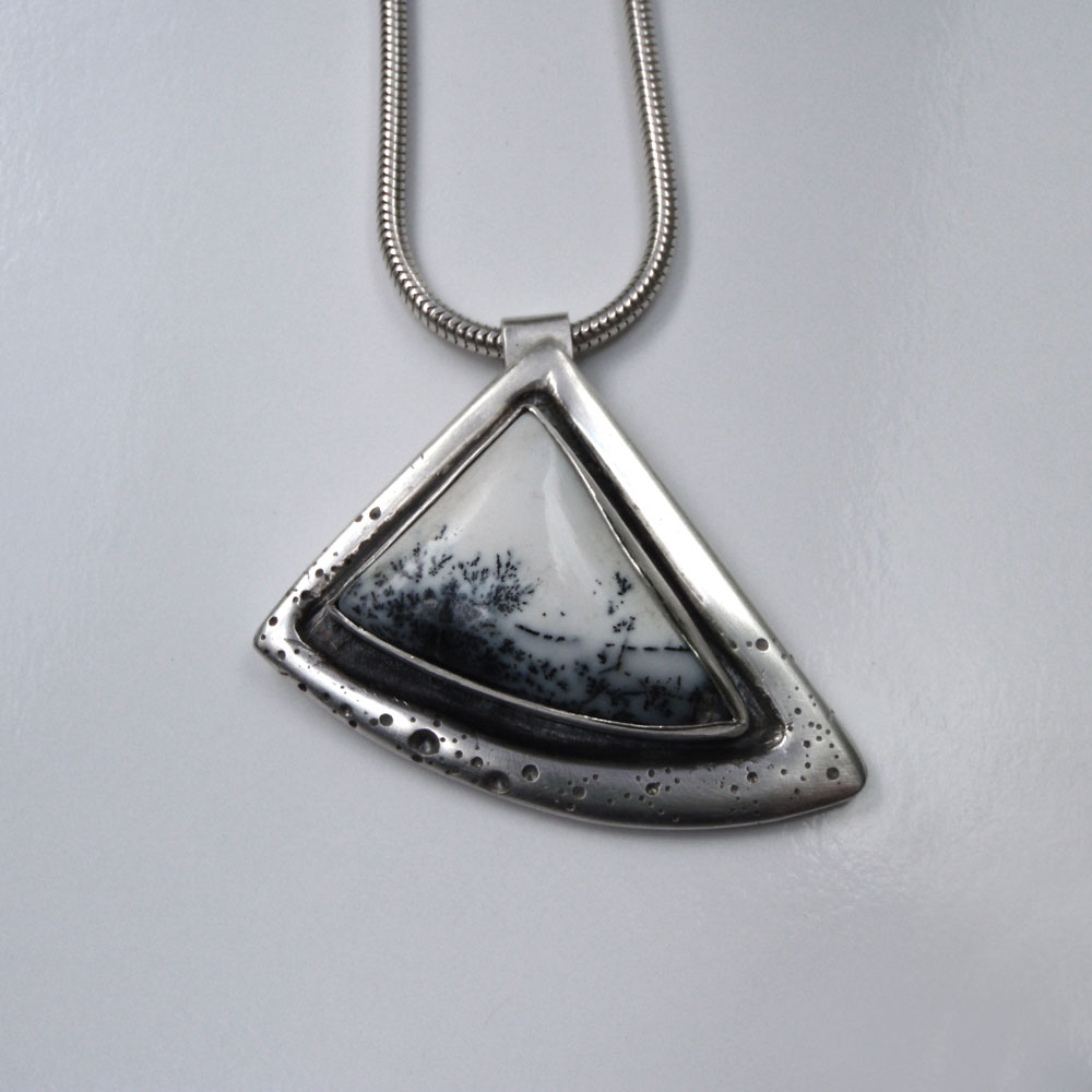 Silver Snowscape Pendant