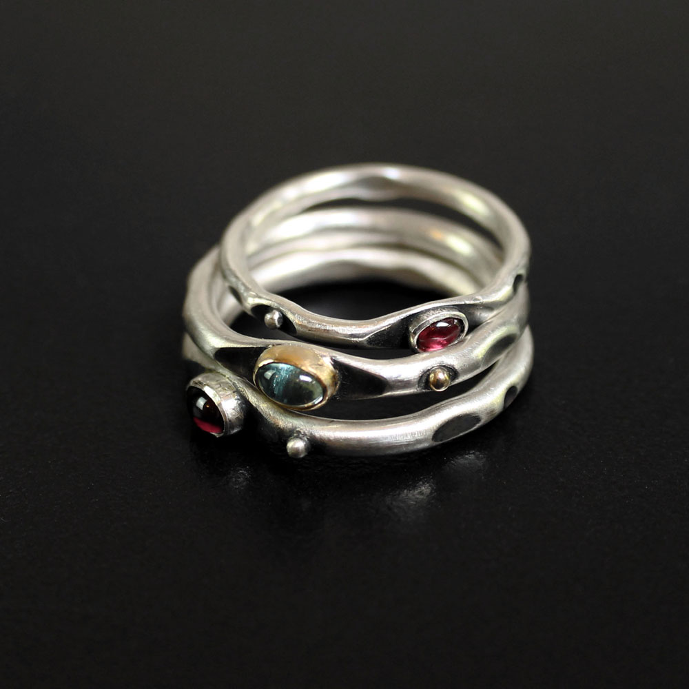 Dots & Dents Rings