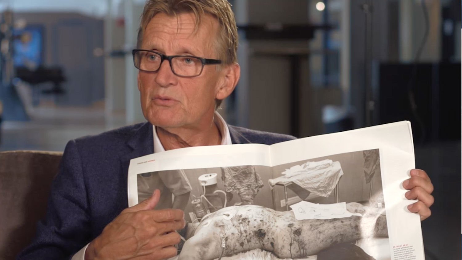 Truls Lie, Mads Gilbert on Gaza (2014)