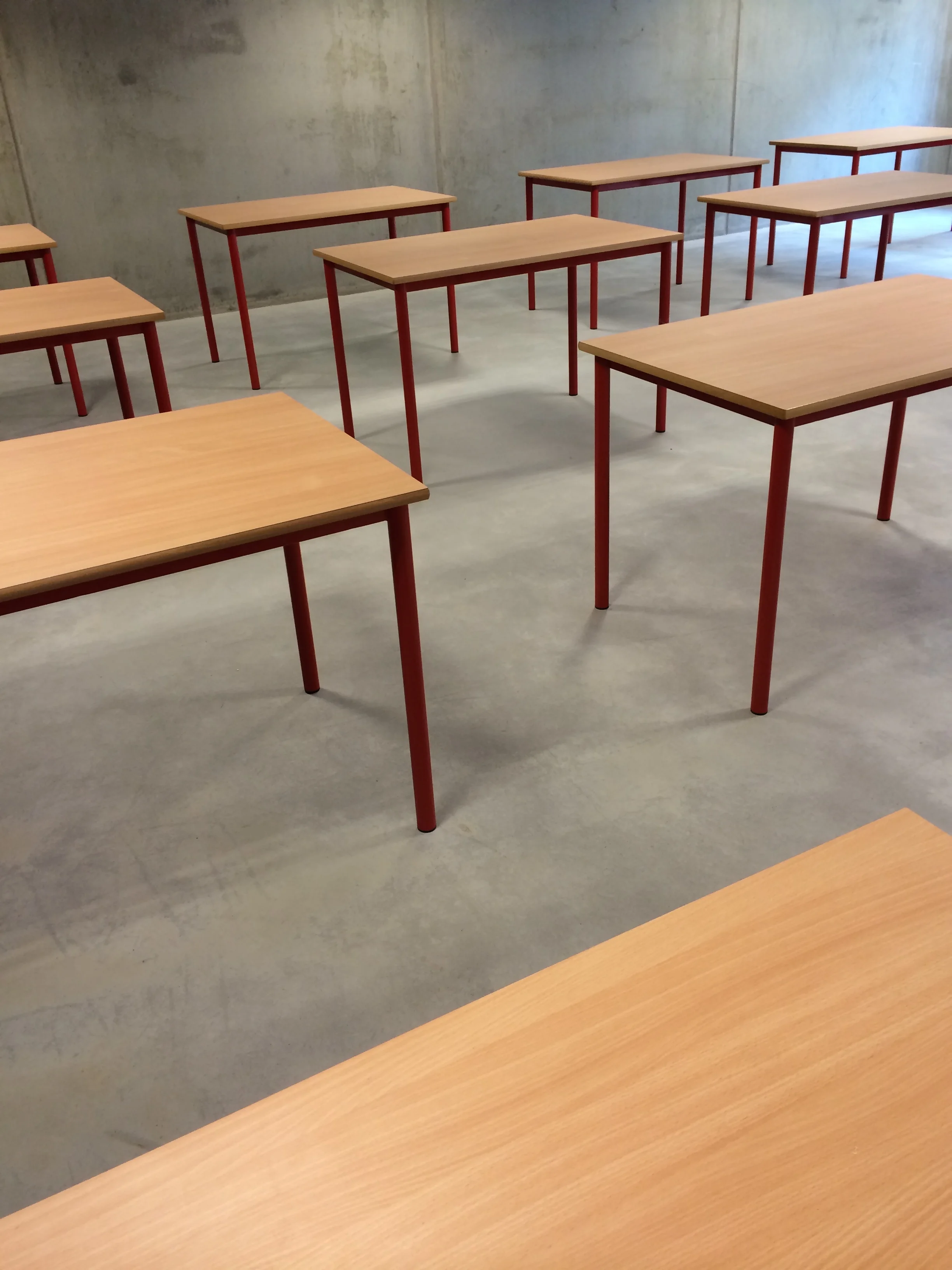  Début de l'enménagement 