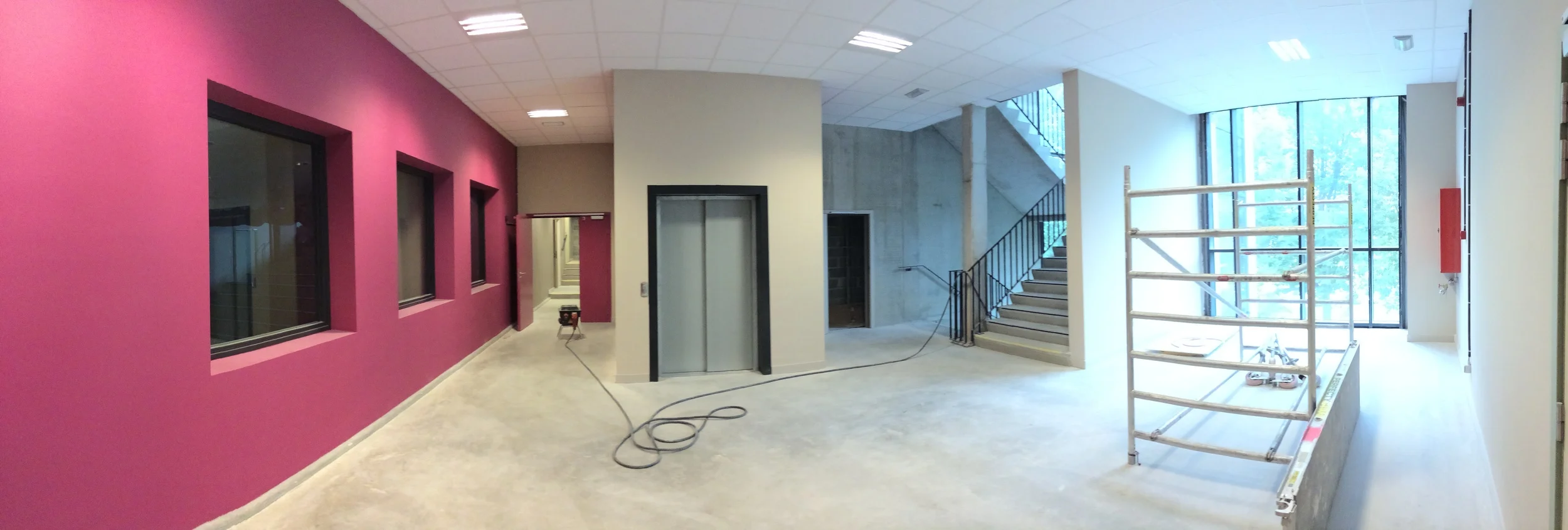  Hall du 5eme étage de l'extension 