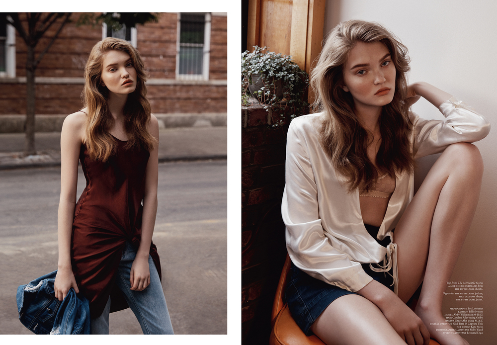 Bec Lorrimer for RUSSH Magazine