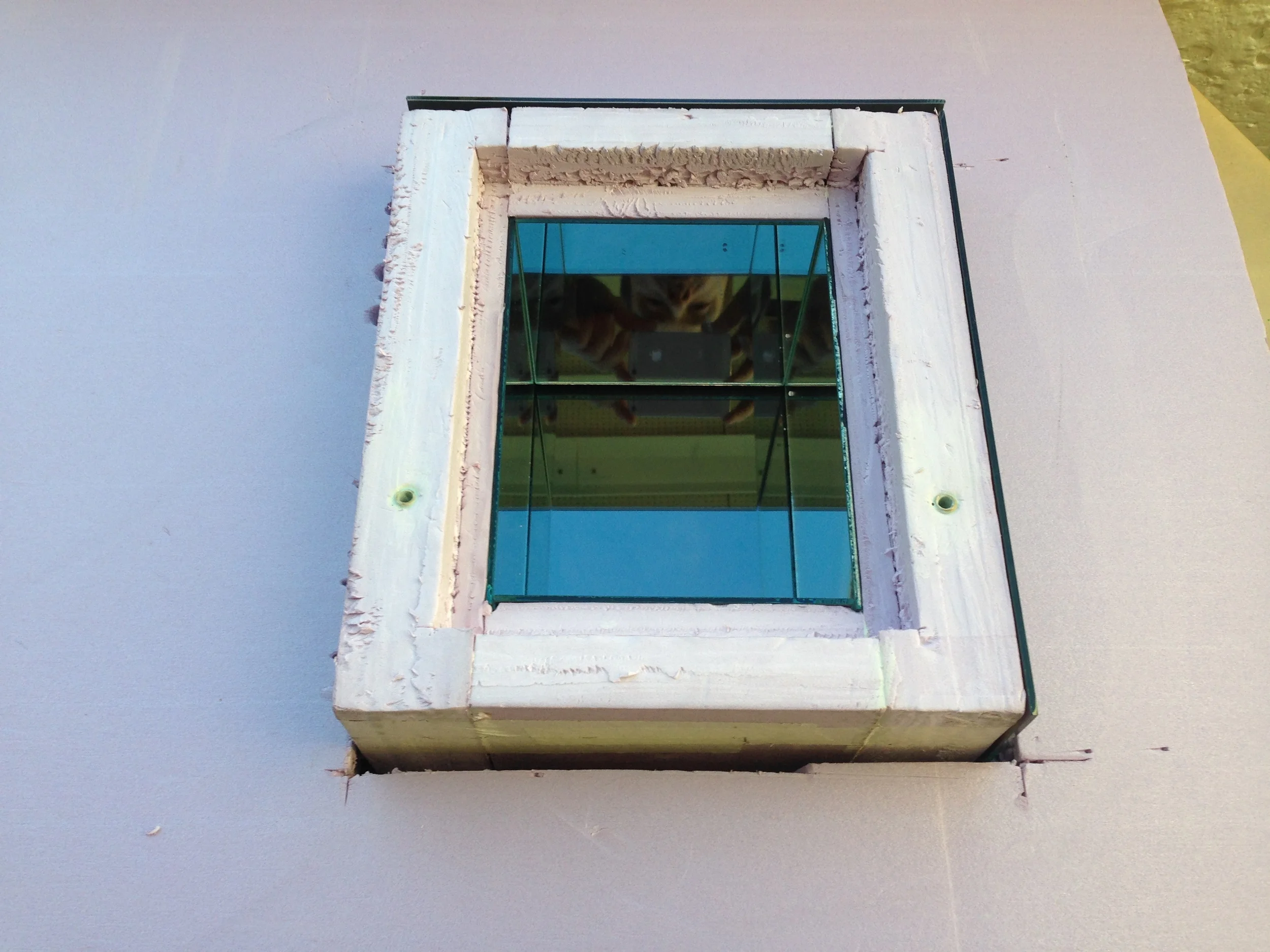Exterior mirror support