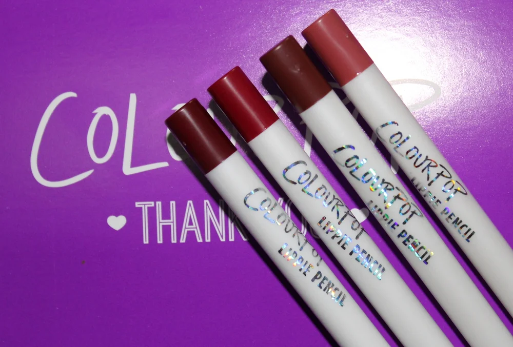  To help lip colors stay longer, use a lip liner a little darker than your lipstick of choice, These ColourPop Liners are soft and smooth but a great prep to the Liquid Lipsticks. I am definitely purchasing more! 