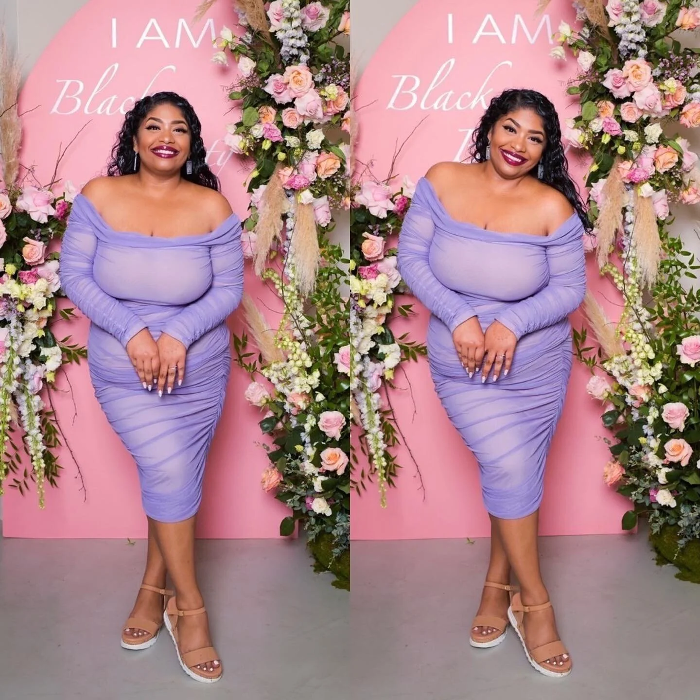 ✨ A NIGHT OF BEAUTY ✨ I was beyond grateful to support the amazing @andrealewis and the @blackbeautyeffect team in preparation for the launch of their three-part docu-series coming this Fall. Moving these conversations along and to help break barrier