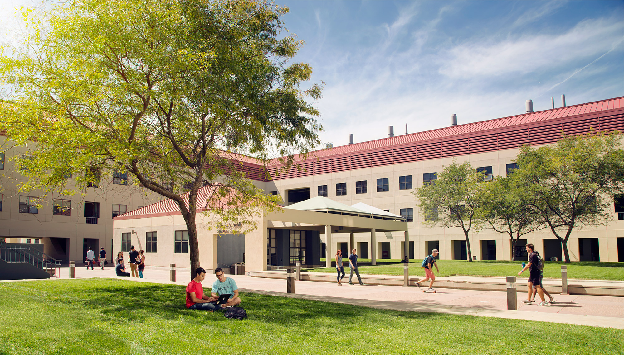 Engineering II Courtyard - UCSB Engineering