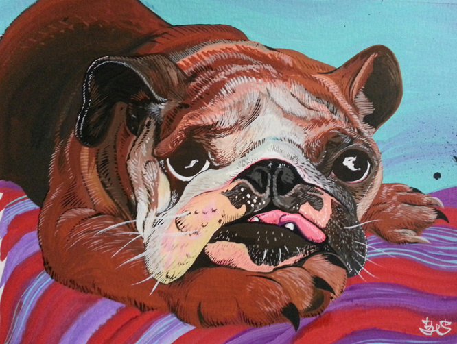 Ready to play? I am. Last year i did a big painting pile up, focusing on some of my favorite beasts in the world, your pets. It was originally designed as a funraiser for my little blue, Olive to get a big leg surgery. Olive is happy and Healthy now. She has all her muscletone back in her leg. No more limping, and she isn't on edge anymore. I had so much fun though I really want to do this again. It was a blast seeing pics of these doggies and kitties, and bunnies, and getting to interpret them in my style. So if you want to treat yourself or a friend or family member to a special furry gift. The portrait doors at the spoons ranch is now open. I want to start now so everyone can get their pieces in time for the holidays. Send me an email, and we can sort out all the details and get started pelicanmist at gmail.com