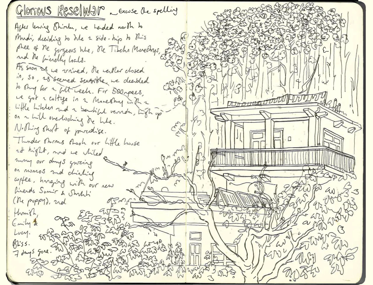 Rewalsar - a brief stopover on our journey toward Manali turned into a week of bliss. A community of Tibetan refugees tucked amongst green hills - four monasteries surrounding a lake. We arrived with the intention to spend a day or two, but then the…