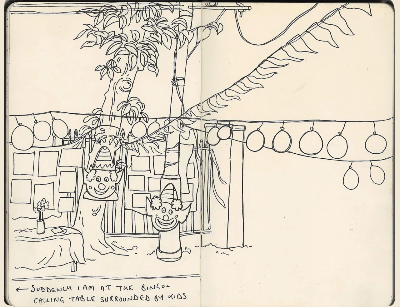 Attempting to remain inconspicuous as the PWB guys did their fire-twirling thing at the annual Panditya Street Carnival thrown by the girls at Hope Home for Girls. Sat quietly at a table outside Lifeskills Cafe, a lady with a bag of bingo tokens and…