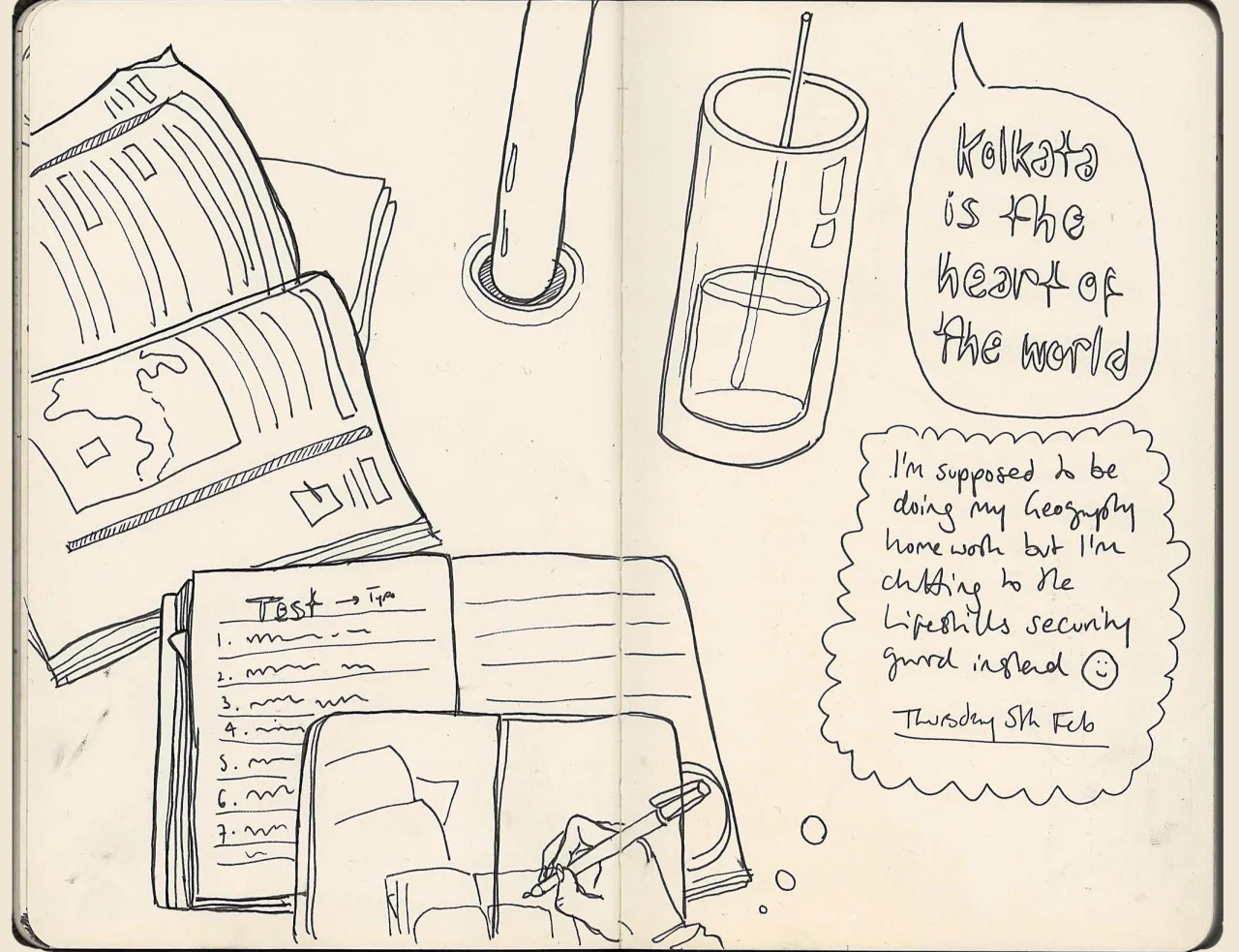 Every Tuesday and Thursday after my Indian social sciences lesson with the older girls at Hope Girls’ Home, I wander down to the Hope Lifeskills Café for chai and revision for the next class (I’m usually ever only a couple of chapters ahead of them …