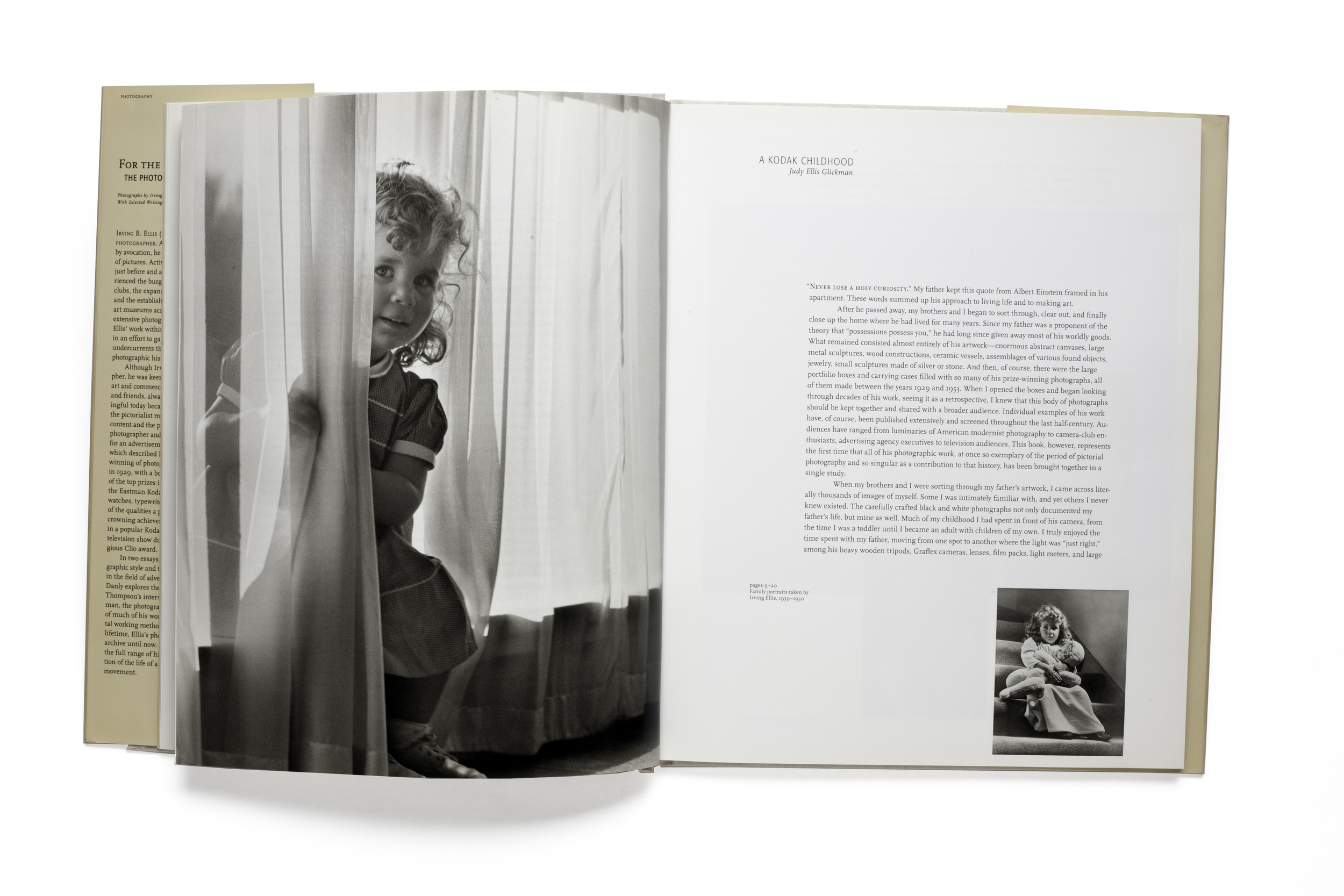   For The Love of It:&nbsp;   The Photography of Irving Bennett Ellis    A Kodak Childhood by  Judy Ellis Glickman 