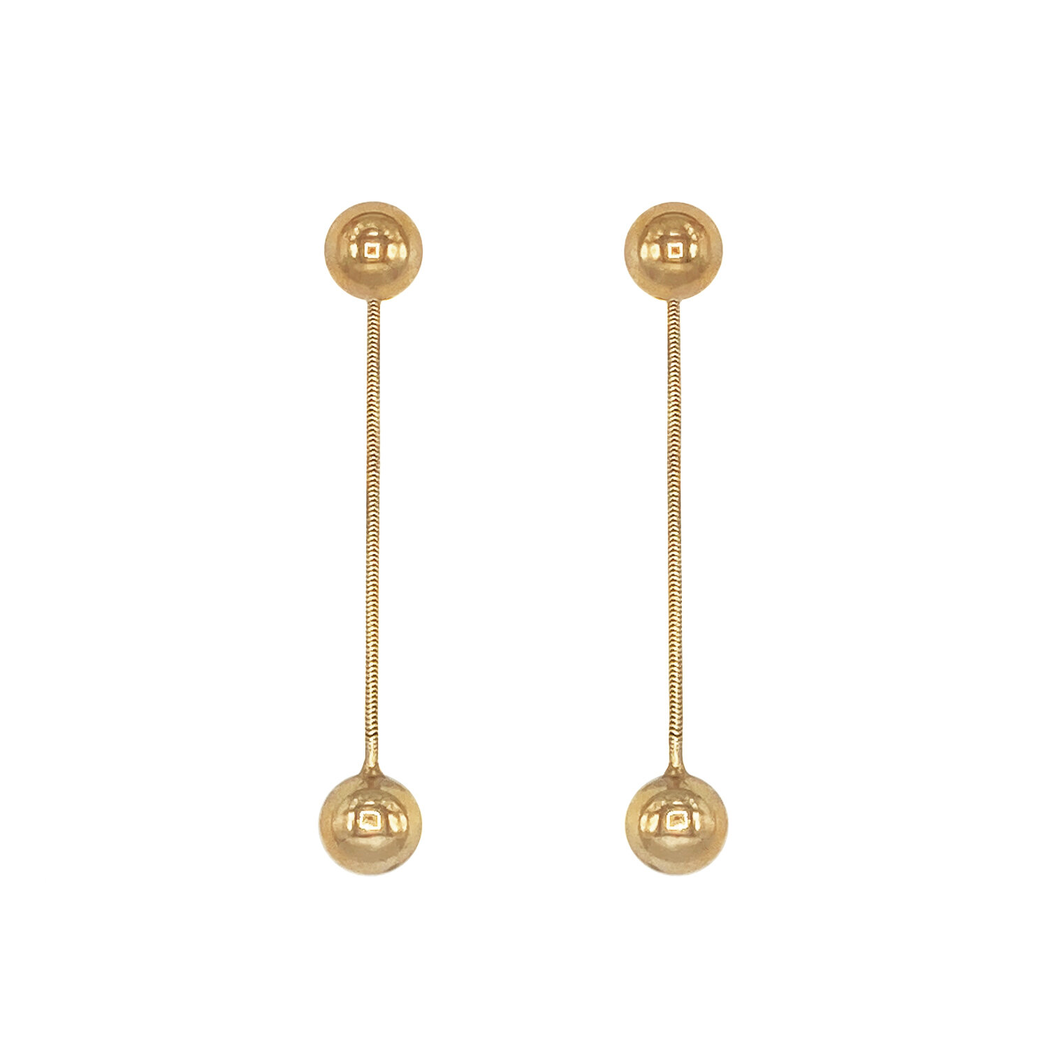 Pietra Drop Chain Earrings by Louise Hendricks Paris – The Perfect  Provenance