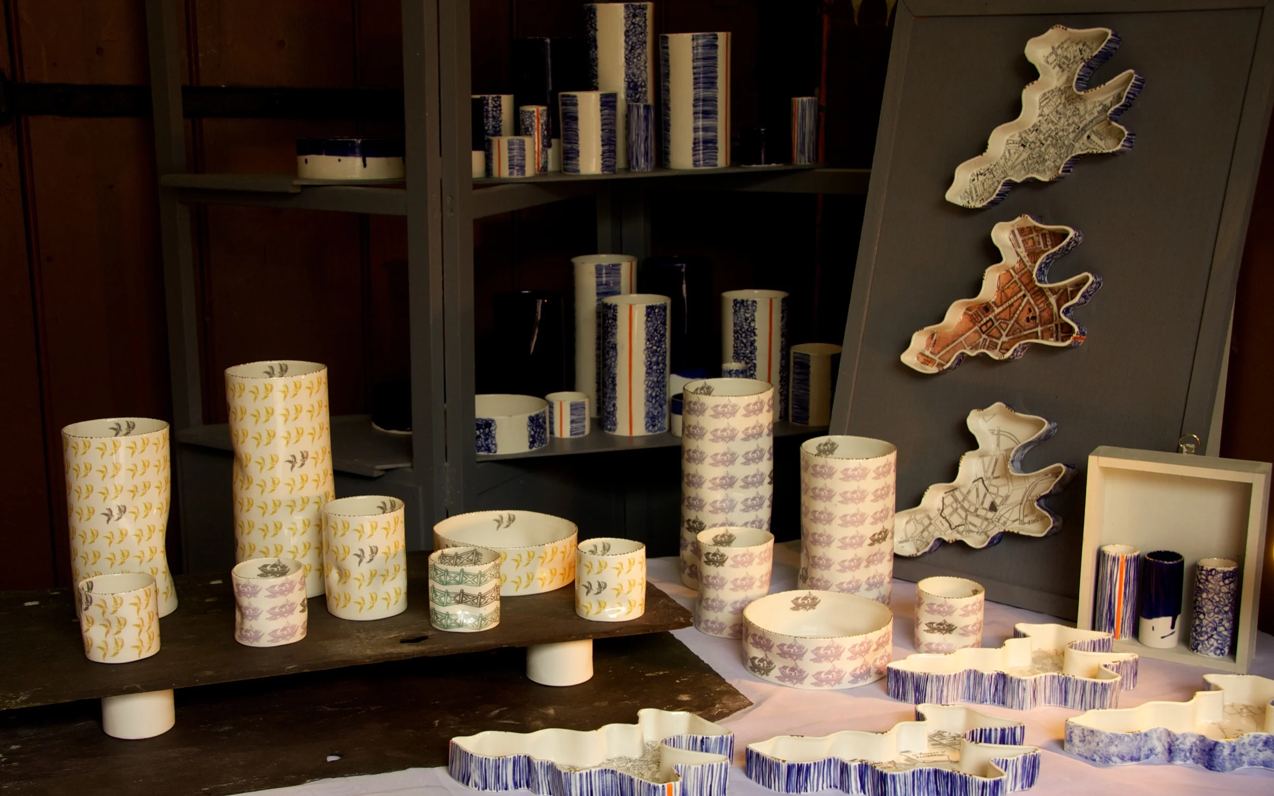 Rebecca Killen Ceramics. Image; Ivan and Beverley- www.alongcamedad.com