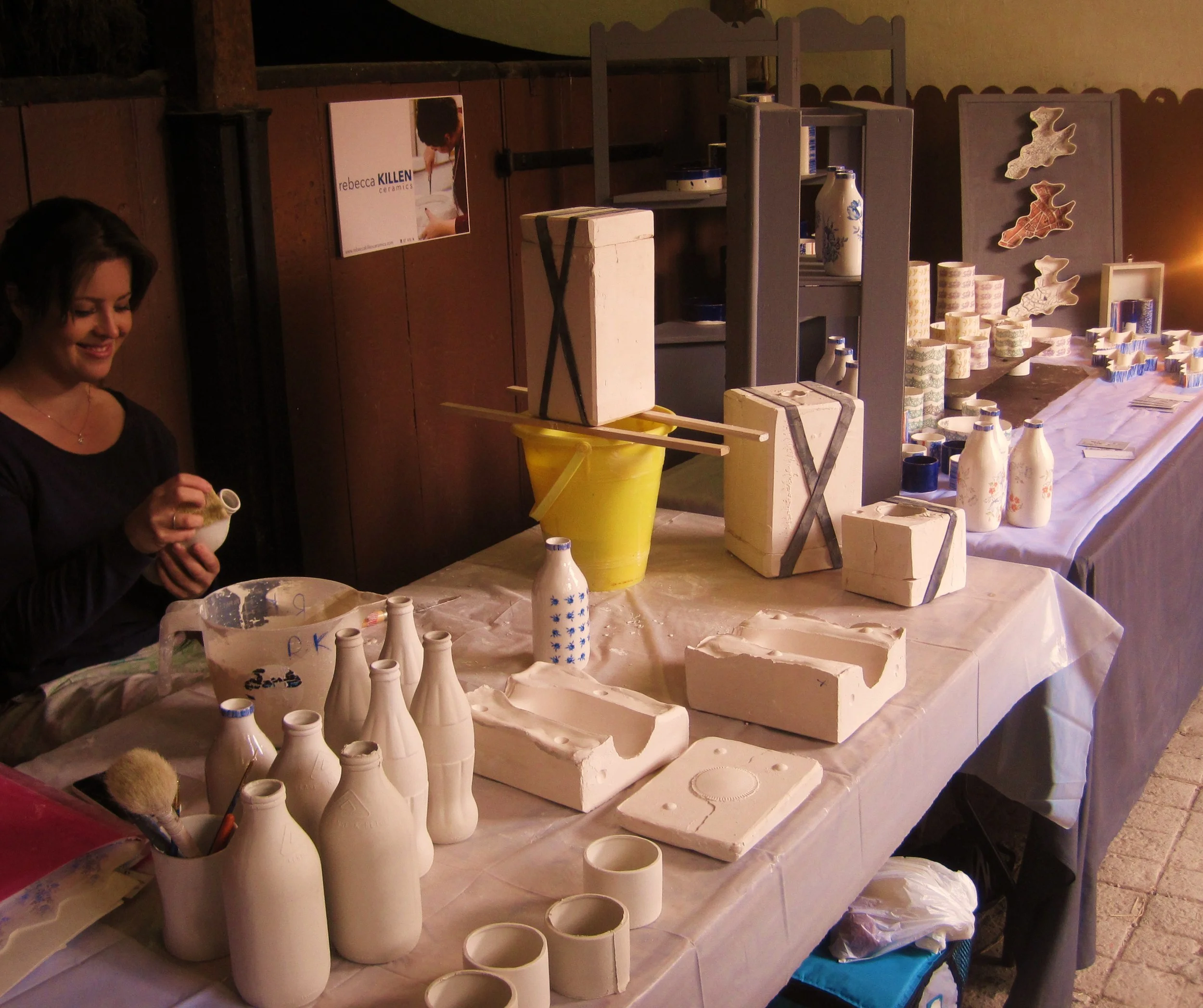 Making Flower Bottles