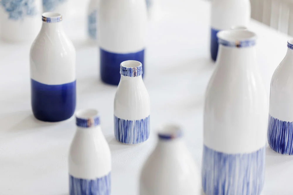 Rebecca Killen Ceramics - Cobalt Bottles