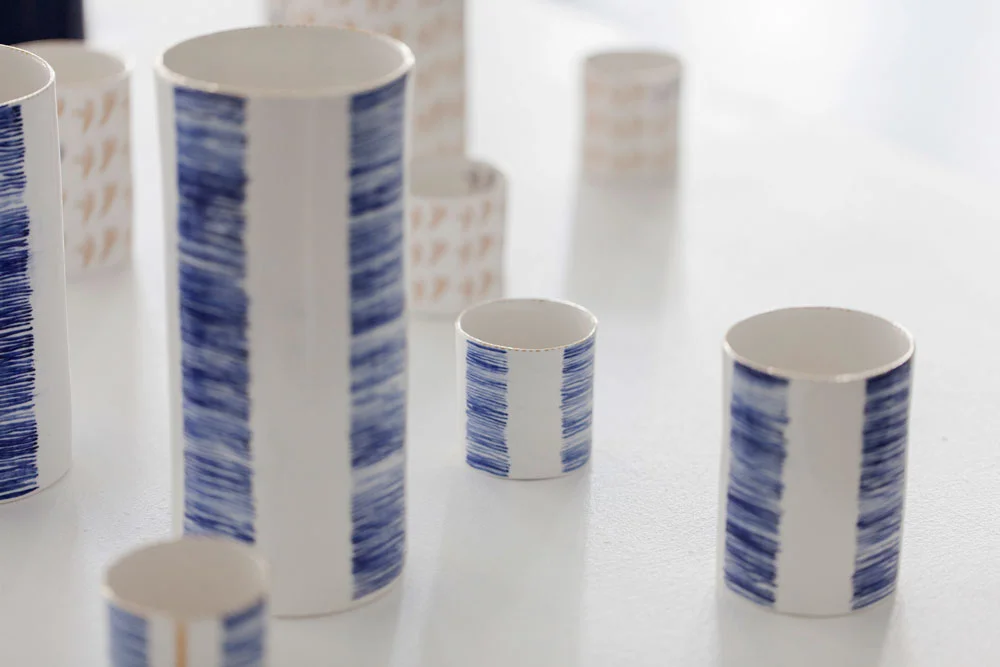 Rebecca Killen Ceramics - Cobalt Vessels