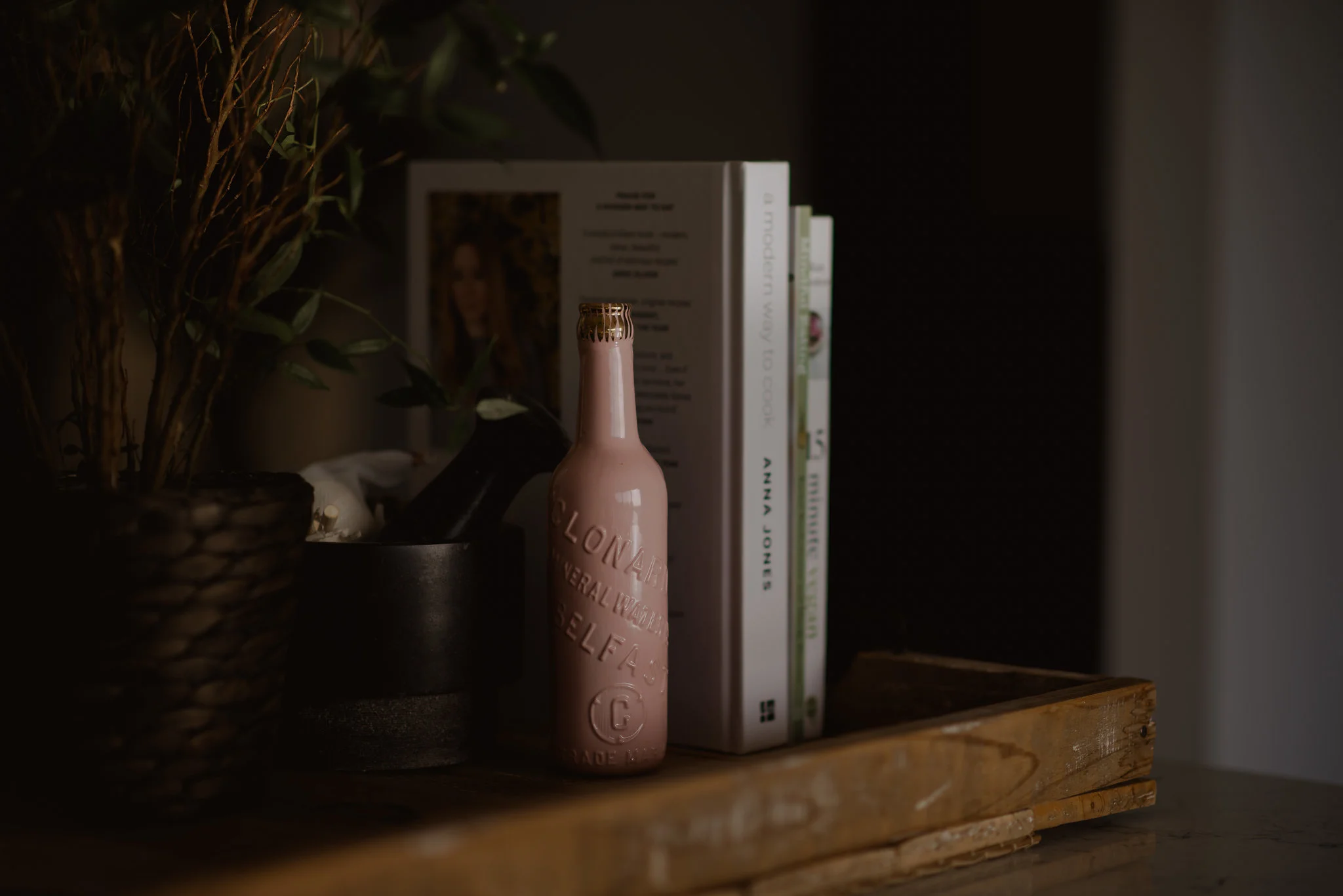 The Clonard bottle looking right at home.