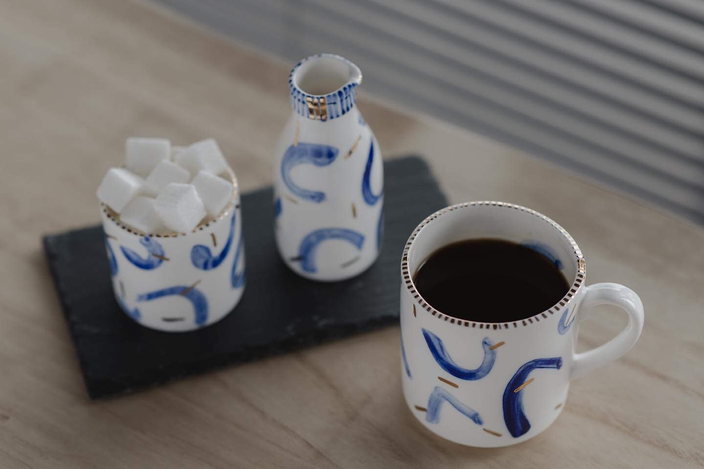 Rainy bank holidays call for a good coffee at home and some online retail therapy. Check out our Cobalt Cups on @inkloverni online store 👌🏼#rebeccakillenceramics #blueandwhite #handmadeceramics #irishdesign #handmadeinireland #inklover 📸 @estherir