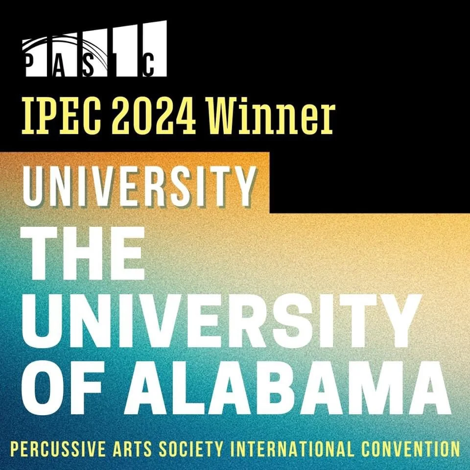 PASIC Showcase Concert: UA Percussion Ensemble 