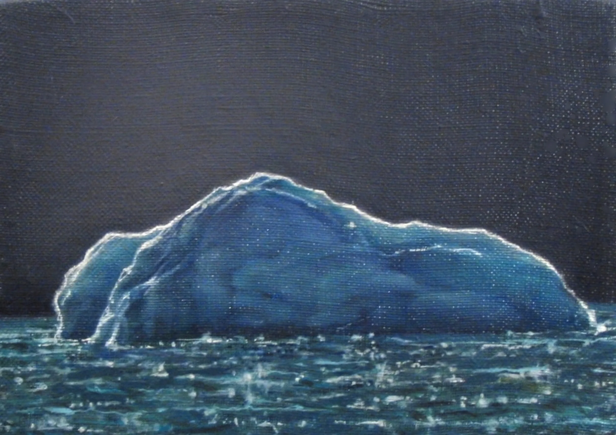 Nighttime Iceberg (Sold)