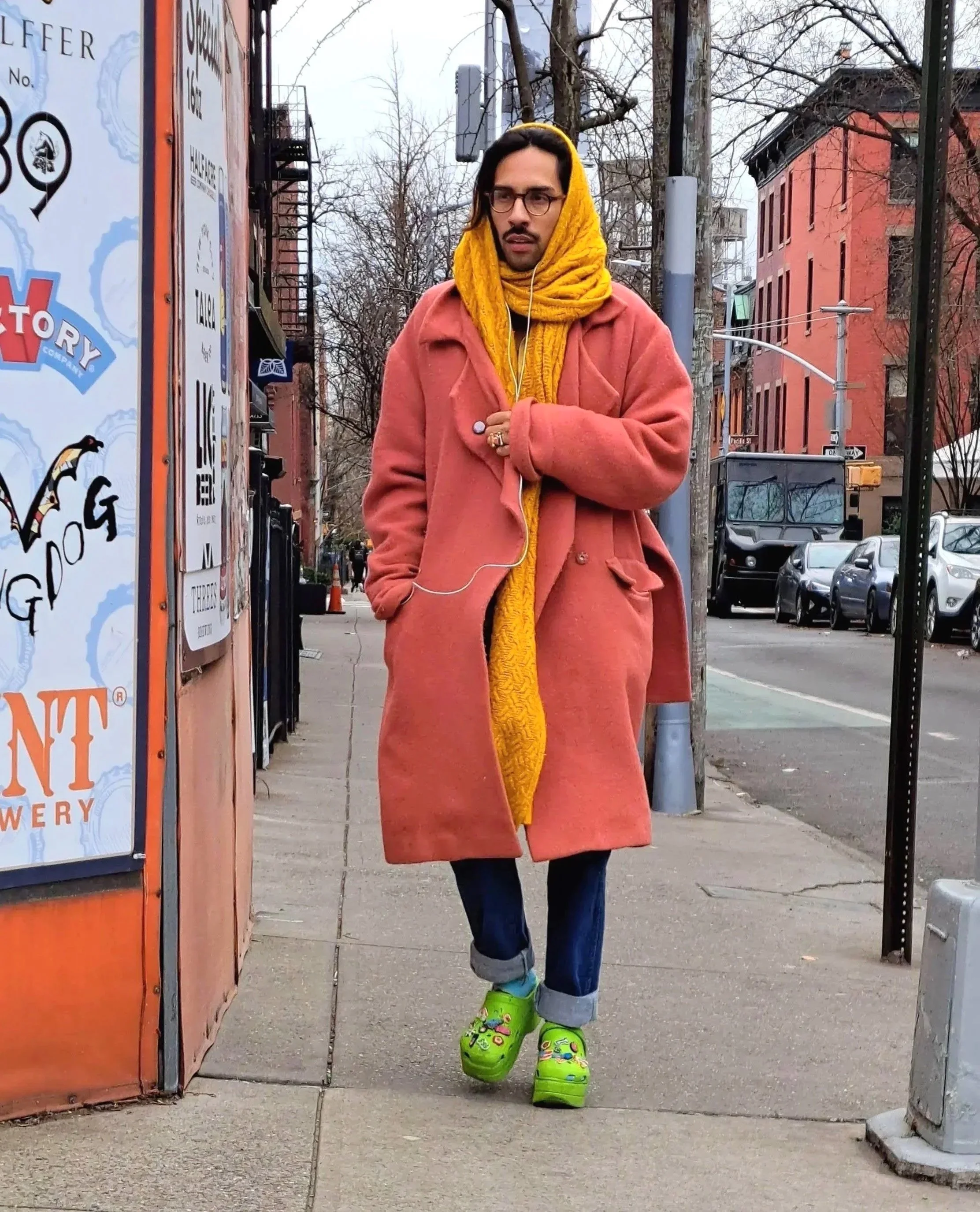 Saffron Colored Coat