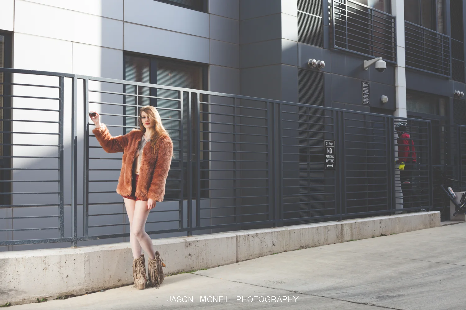  Fur: forever21  Shorts: forever21  Shoes: Jeffery Campbell 