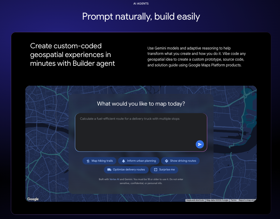 Google Maps Platform AI page detail (Copy)