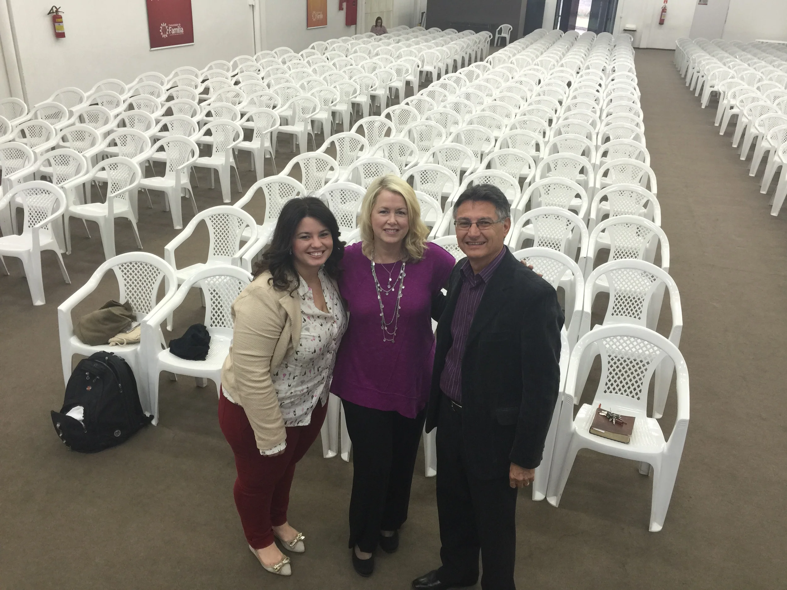 With Pastor Jose Roberto Izaias, Comunidade da Familia de Americana, Americana, Sao Paulo, Brazil