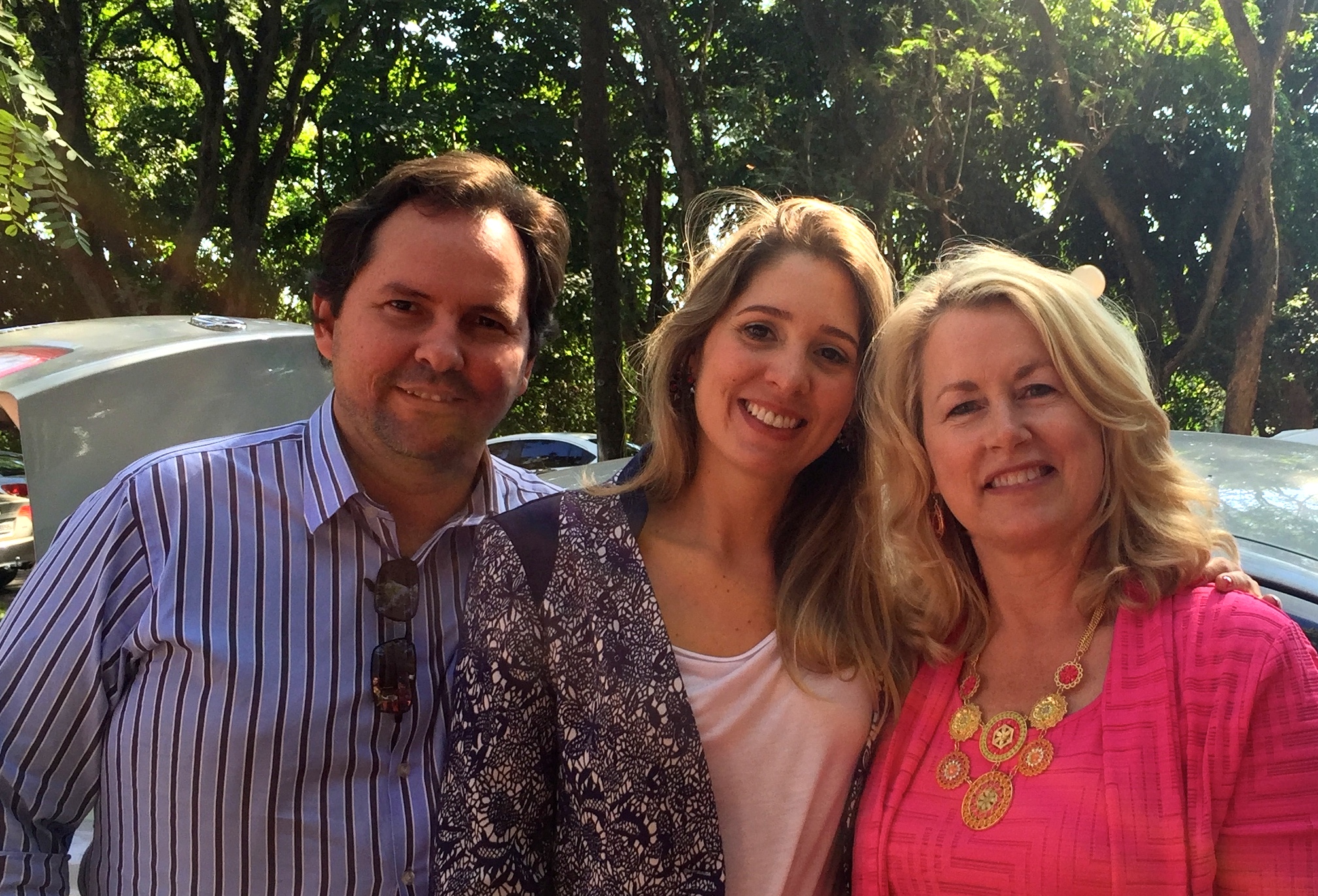 With Pastor Saulo Stratico Jardim and wife Jacqueline, Igreja do Nazareno Jardim Elite, Piracicaba, Sao Paulo, Brazil