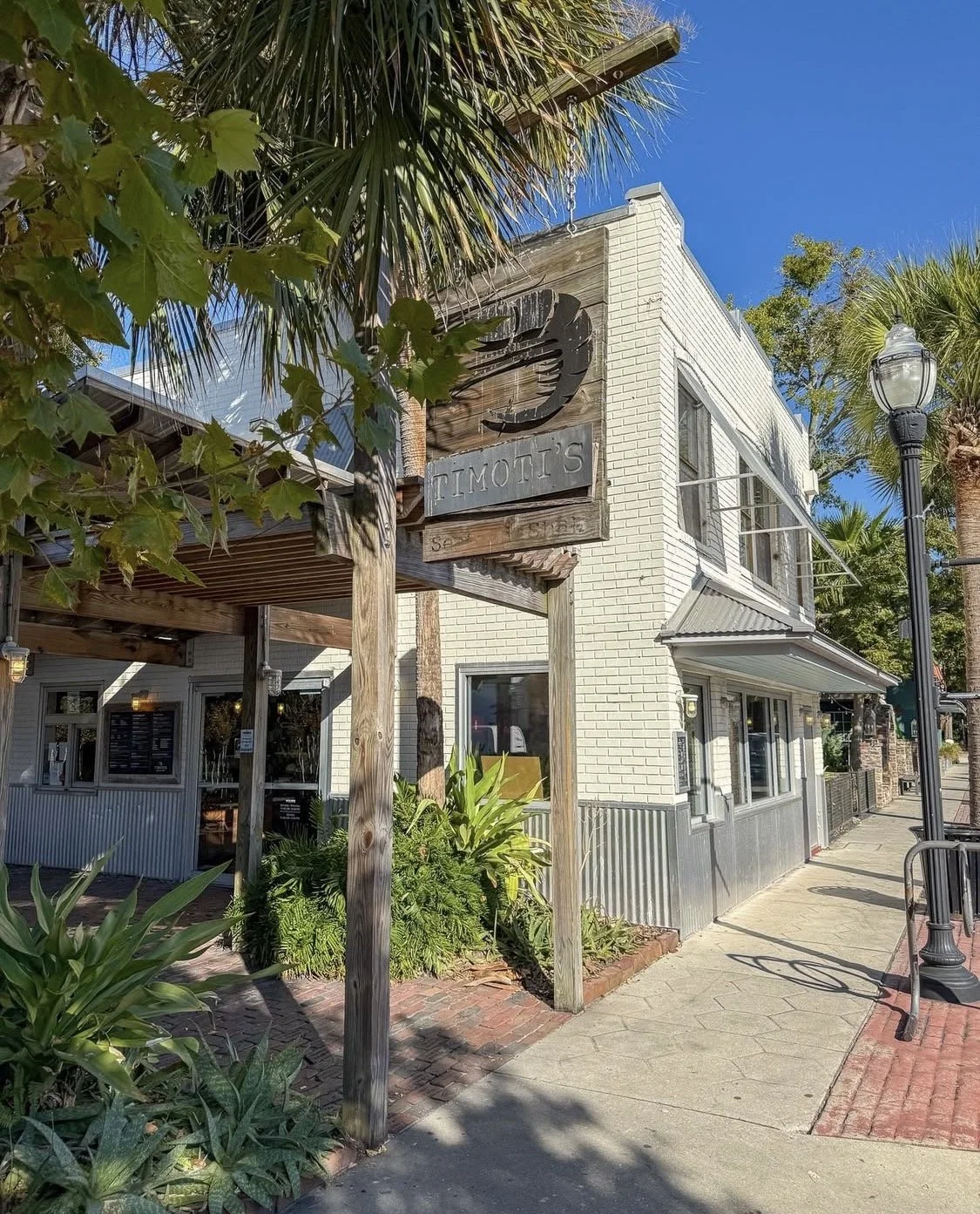 Timoti’s seafood shak restaurant.