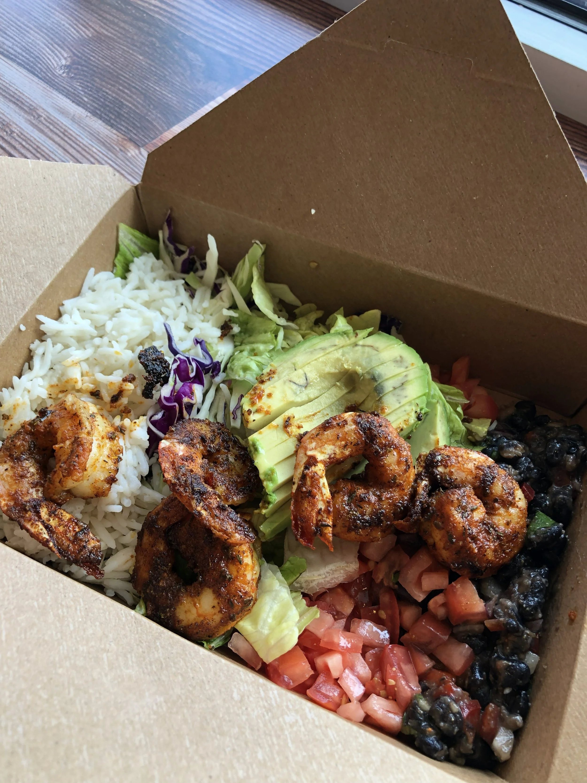 Shrimp bowl