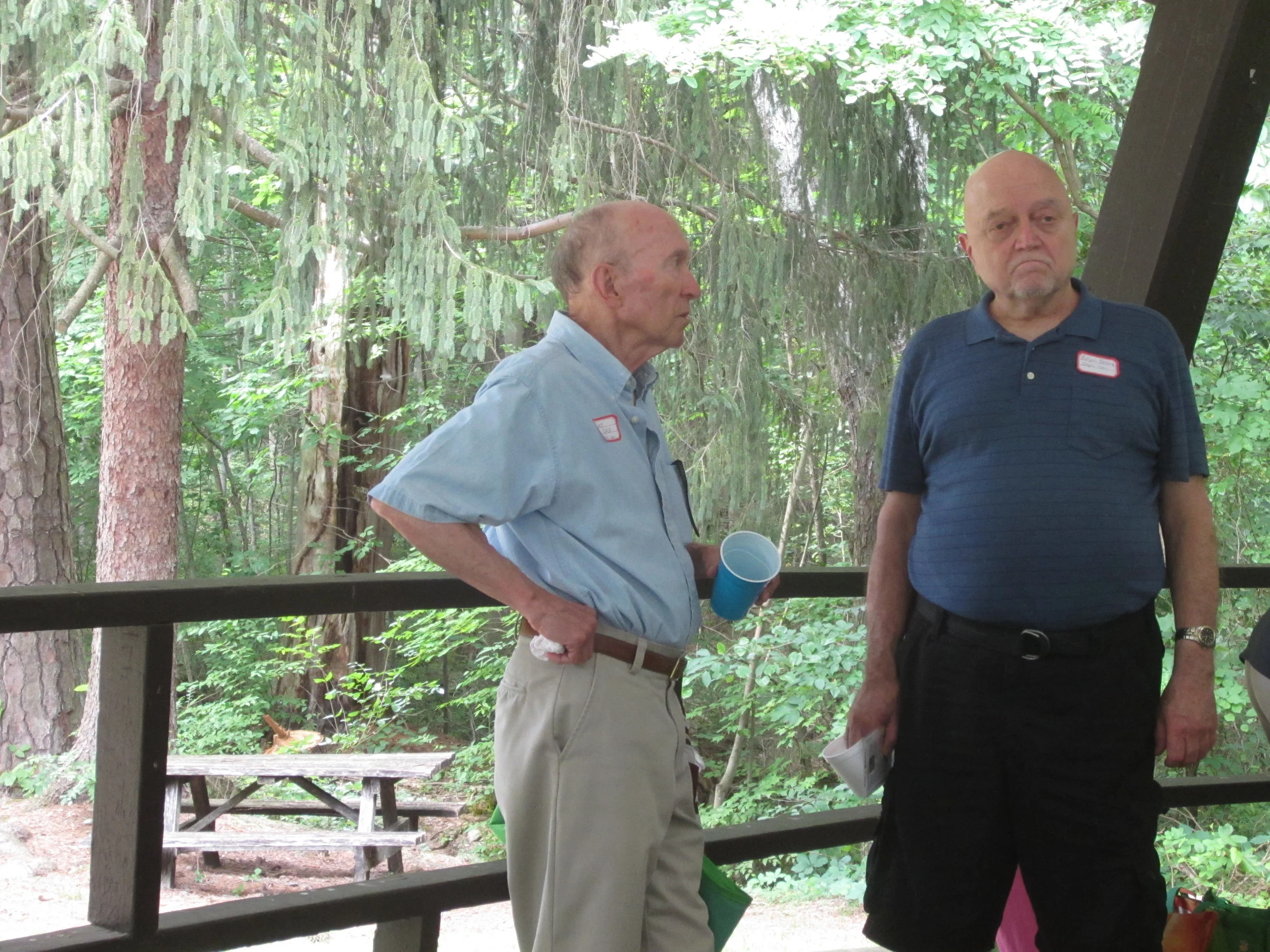  Ralph pondering serious thoughts at the reunion 