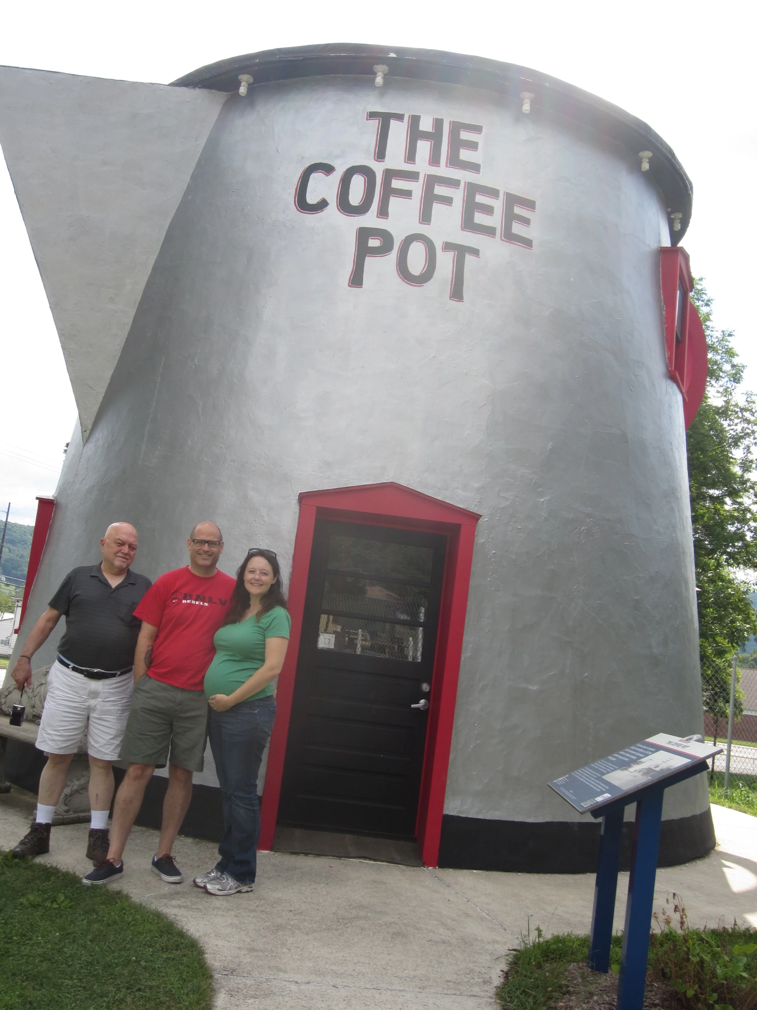  One of the fun sights along the Lincoln Highway 