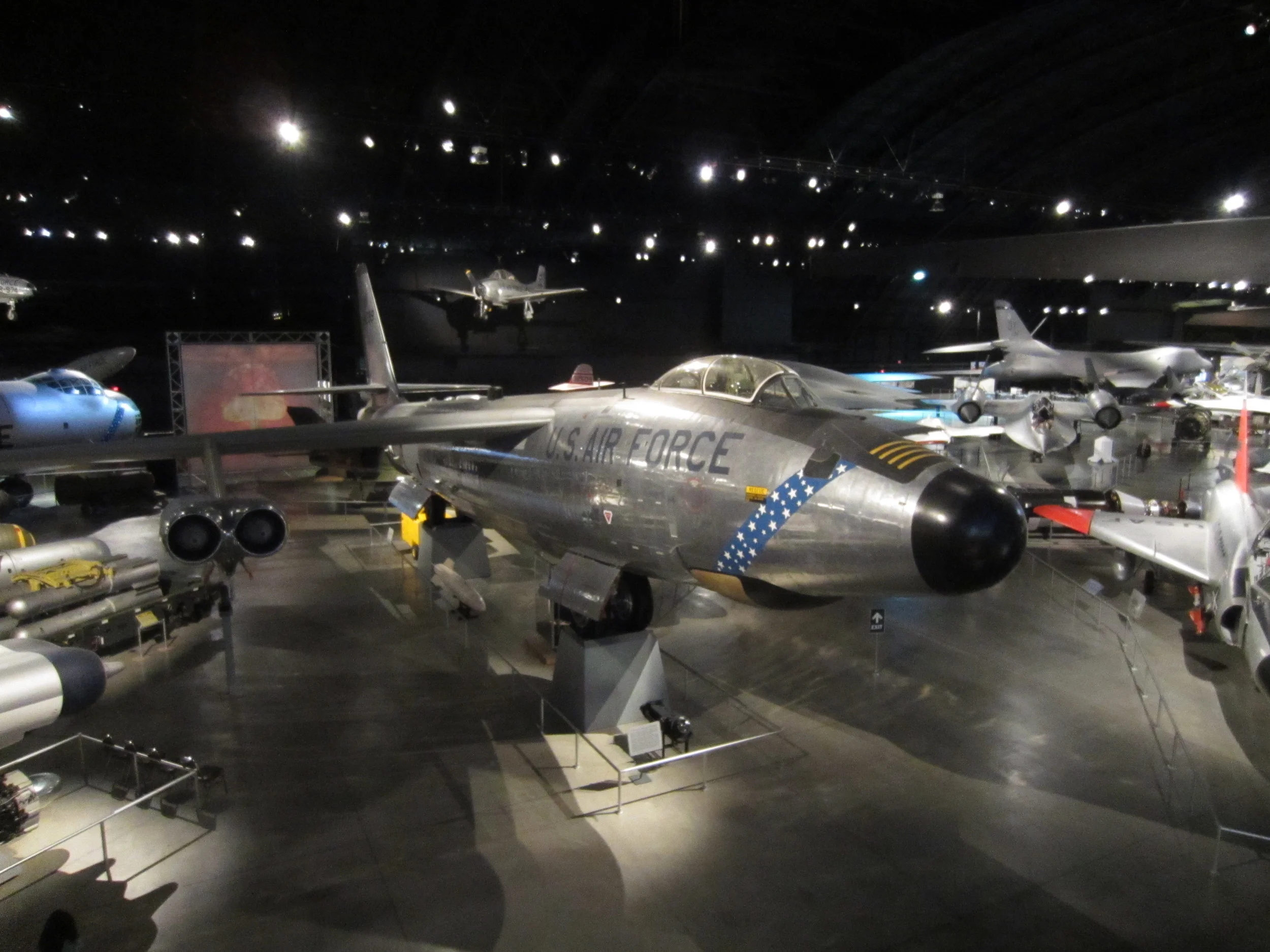  B-47 in the Air Force museum 