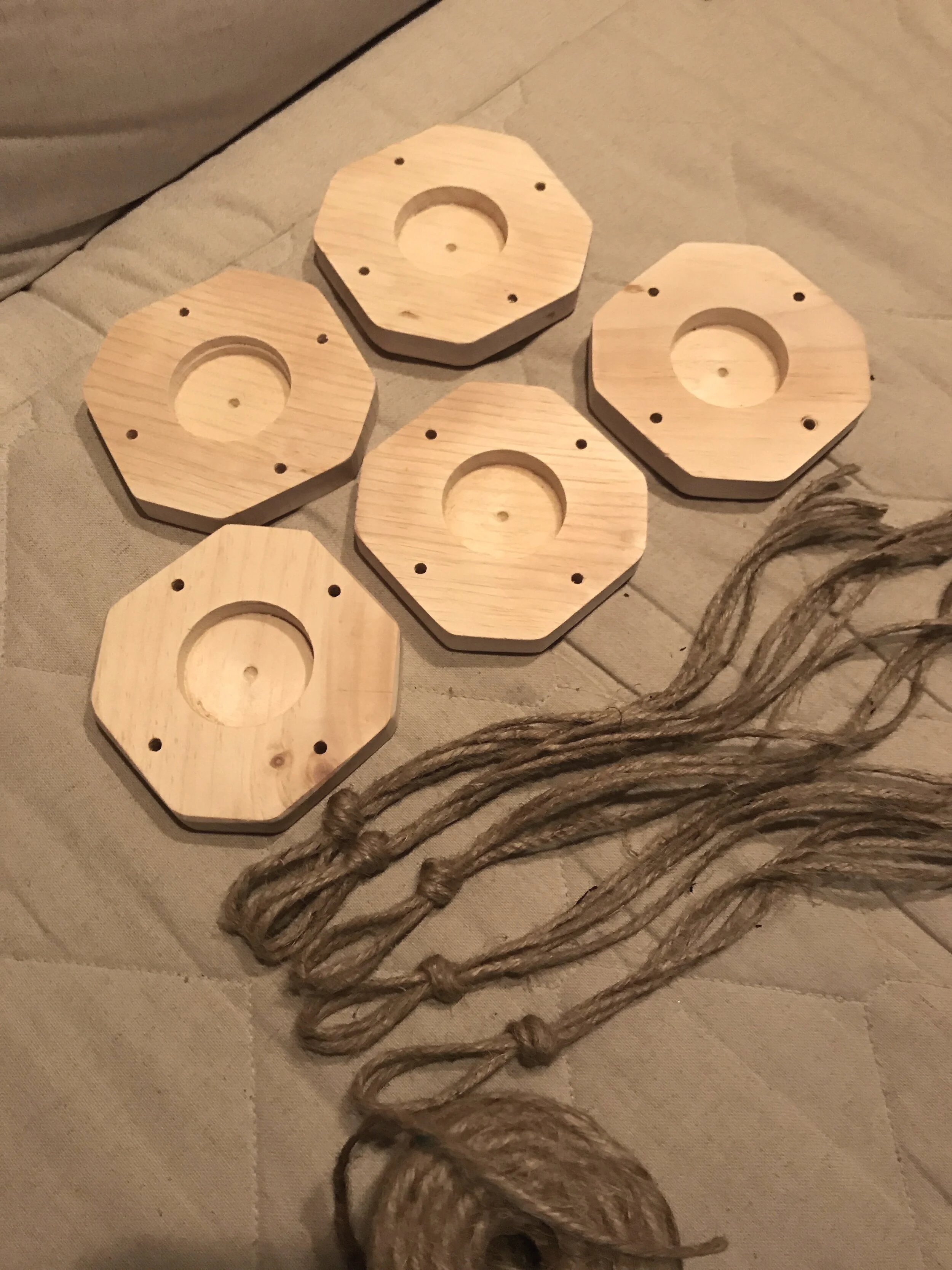 Sanded and ready to put the rope on :)