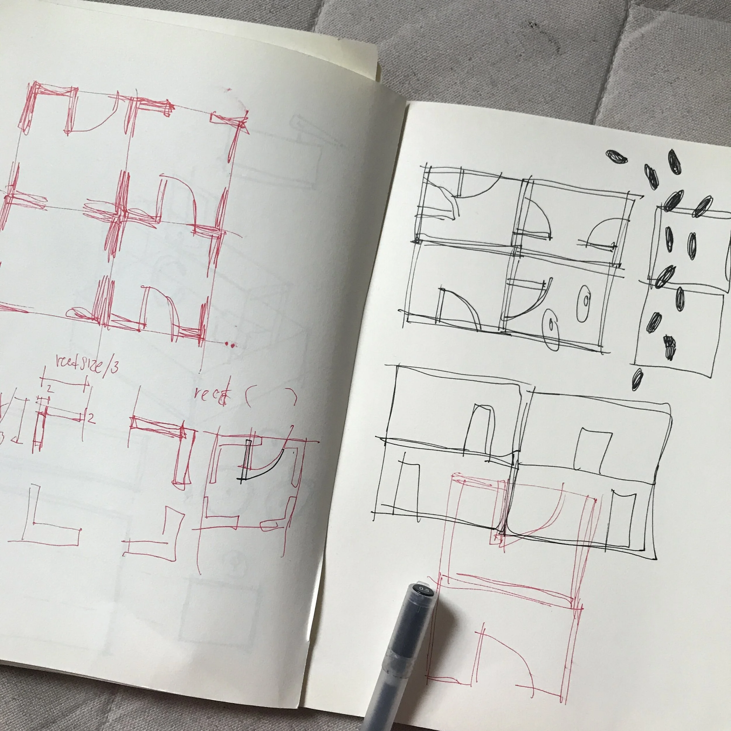 First sketch for the blueprint pattern