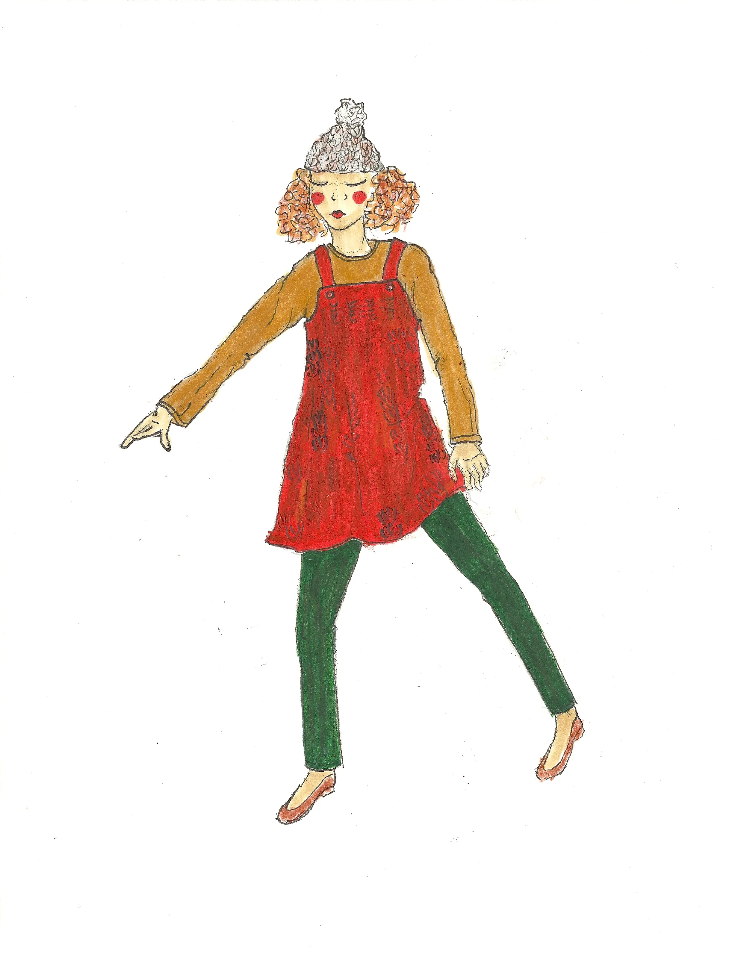  2014  Illustration for&nbsp; into the woods &nbsp;collection 