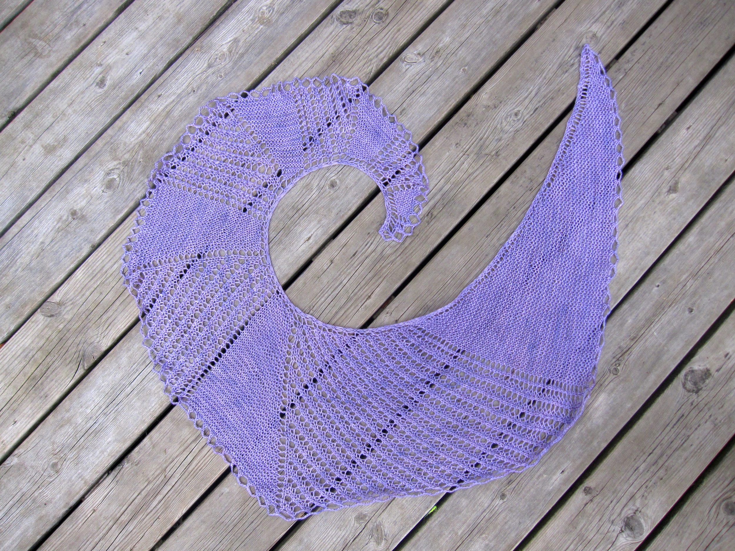 Nautilus shawl...