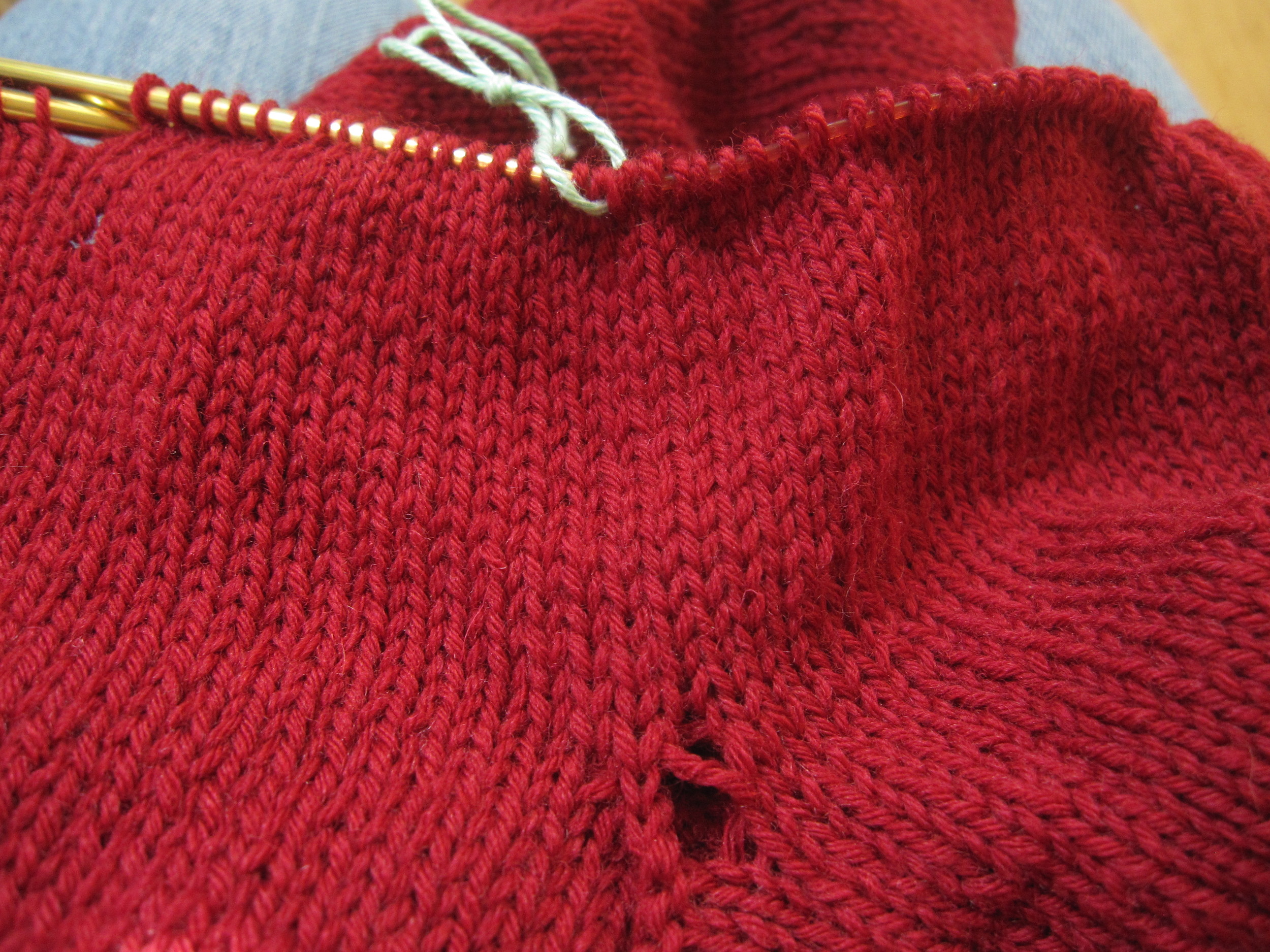 Pretty red...